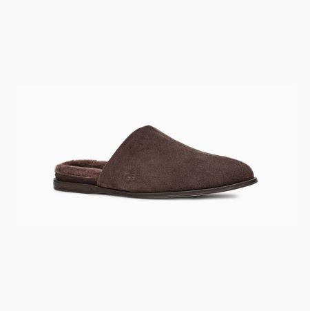 UGG Chateau Slip-On Brown Slippers for Men (YWBM74239)